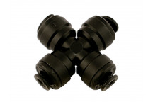 CONNECT Push-Fit Cross Connector 4.0mm Pk 5