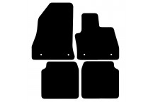 Carpet Mat Set FIAT 500L 2013>  (4 PIECE + 4 CLIPS)