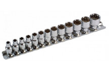 LASER Alldrive Socket Set - 1/4D 13pc"
