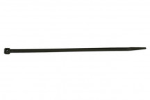 CONNECT Black Cable Tie 200mm x 4.8mm (100)