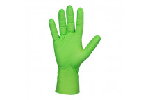 Green Disposable Nitrile Gloves T:Xl 7,0Mil (100 Pcs) Diamon