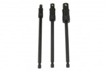 LASER Impact Quick Locking Socket Adaptor Set 150mm 3pc