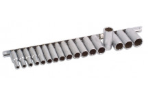 LASER Deep Socket Set - 3/8D - 17pc"