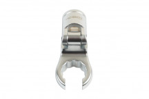 LASER Bi-Hex Flexible Crows Foot Wrench 1/2D 22mm"