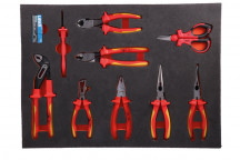 LASER Insulated Pliers Set in Foam Inlay
