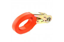 600Kg Ratchet Strap With Loop 4.5m x 25mm