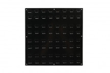 CONNECT Metal Wall Mountable Louvred Panel For Storage Bins