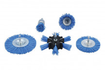 LASER Nylon Abrasive Filament Brush Set