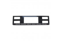 Anonymous Licence Plate Holder