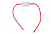 CONNECT Mini Blade Fuse Holder Transparent for LED Blade Fus
