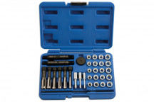 LASER Glow Plug Thread Repair Kit 33pc