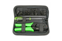 Crimping Plier Ratchet Set With 4 Jaws