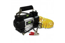 Air Compressor - 12v Metal Case Heavy duty Analogue With Led