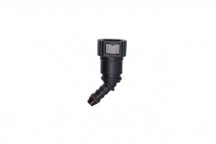 CONNECT 45° Angled Fuel Line Quick Connectors 9.89 x 8mm 3pc
