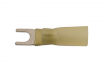 CONNECT Yellow Heat shrink Fork Terminals 4.0mm (25)