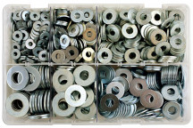 CONNECT Assorted Table 4 Flat Washers Box Qty 800