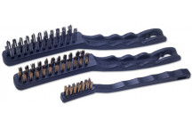 LASER Wire Brush Set - 2 Types/2 Sizes - 3pc