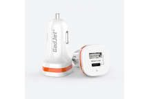 GadJet 2-Port Car Charger USB-C + USB-A