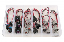 CONNECT Assorted Delphi & Denso Injector Connector  Kit - 18