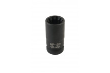 LASER Caliper Brake Pad Socket 20mm x 10pt