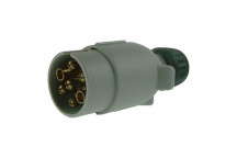 12S 7 Pin Plastic Trailer Plug Blister Pack (1)Caravan