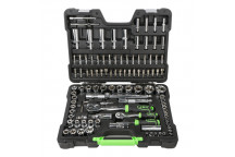 108 Pieces Hex Socket Set - Chrome Finish