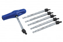 LASER UNIVERSAL JOINT STAR BIT SET 6PC