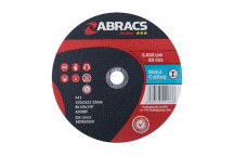 CONNECT Abracs 230mm x 3.0mm Flat Cutting Discs Pack 5