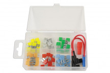CONNECT Assorted MICRO 2 Blade Fuses + 2 x Fuse Holders (63)