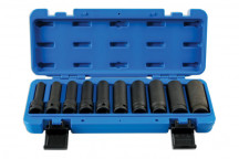 LASER Deep Impact Socket Set 10pc 1/2D"