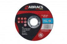CONNECT Abracs 115mm x 3.0mm Flat Cutting Discs Pack 10