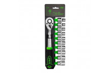 1/2 72-Teeth Ratchet With 12-Point Sockets"