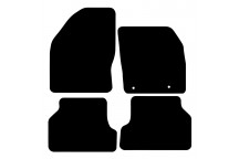 Carpet Mat Set FORD FOCUS MK2 05>11  (4 PIECE + 2 CLI