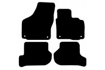 Carpet Mat Set VW GOLF MK 5 R32 OVAL CLIPS
