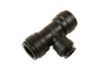CONNECT Push-Fit Unequal Tee Union 22mm x 22mm x 15mm Pk 5