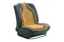 Wooden beaded seat cover