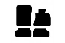 Carpet Mat Set BMW 5 SERIES G30 2017>  (4 PIECE + 2 CL
