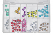 CONNECT Assorted Low Profile Mini Blade Fuses Box (100)