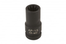 LASER Caliper Brake Pad Socket 15mm x 10pt