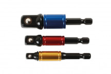 LASER Socket Adaptor Set - Rotating Sleeve 3pc