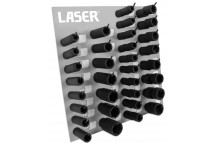 LASER Complete Socket Rack 1/2D Air Impact"