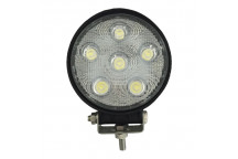 12/24V 15W LED Worklamp - 6x3W 1000lm SPOT IP67