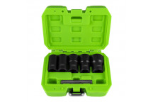 Set Of 6 1/2 Twist Socket Wheel Lock Nut Removers"