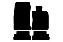 Carpet Mat Set Mini Convertible 2008>2016