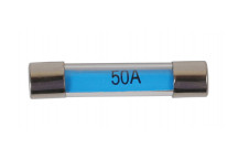 CONNECT 50 AMP Glass Auto Fuses (100)