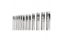 Set Of 12 Metric Hollow Punches
