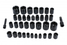 LASER Socket Set Impact 3/8D & 1/2"D 37pc"