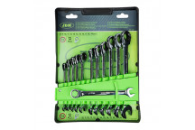 Set Of 12 Combination Ratchet Wrenches