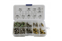 CAR AIR CONDITIONING SCHRADER VALVE CORE SET 134PCS