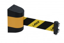 LASER Wall Mounted Magnetic Retractable Barrier 5m x 48mm